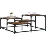  Stolić za kavu boja hrasta 87,5x87,5x40 cm konstruirano drvo | shoptok.hr