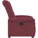  Naslonjač od tkanine crvena boja vina | shoptok.hr
