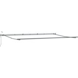 vidaXL Samodejna retraktibilna tenda z LED črna 600x300 cm, Zamenjava tkanine za tendi za okvir 6x3 m črna | Shoptok.si