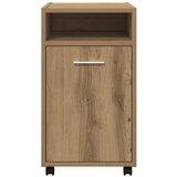  Ormar s kotačićima Artisan hrast 33x38x60 cm izrađeno drvo | Eponuda.com