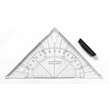  profesionalni trouglasti lenjir leniar 45° - 25 cm Cene