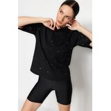 TRENDYOLMILLA Ženska majica TWOSS23TS00153, Crna | Eponuda.com