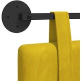  Držeće uzglavlje Zidne Žuta 110 x 55 x 5 cm Baršun - Žuta 100 cm bez LED | shoptok.hr