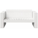  Vrtni kauč Bijelo 134 x 60 x 62 cm Čvrsto borovo drvo | shoptok.hr