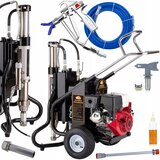 Rosfix ST22 Pro Max – Airless Brizgalna Naprava Bencinska, 15 HP | 22 L/min, 3300 PSI, Šoba 655, Cev 15 m, (5000356539) u