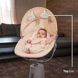 Lorelli električna ležaljka-ljuljačka za bebe Storky, siva | shoptok.hr