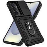 SUNSKY Hybrid Armor ovitek za Samsung S26 Plus, Črn | Shoptok.si