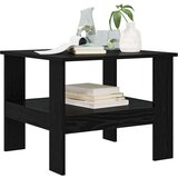  Klubska miza Črna Orehovina 57 x 55 x 45 cm Konstruiran les, (5000120444) | Shoptok.si