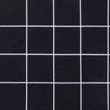  Jastuci za stolicu 2 kom crni karirani od tkanine | shoptok.hr