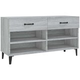 Ormarić za cipele sivi hrast 102 x 35 x 55 cm konstruirano drvo | shoptok.hr