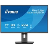 Iiyama 27" IPS-panel, 2560x1440, EyeComfort, 15cm Height Adj. Stand, USB-C Dock (LAN/96W PD/DP-OUT) 1ms, 350cd/m2, Speakers, USB-C, KVM, HDMI, DisplayPort, USB HUB (2x3.2+2xC) | Eponuda.com