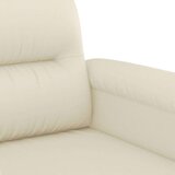 vidaXL Dvosjed od tkanine krem 140 cm od umjetne kože | shoptok.hr