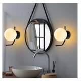 Opviq vall lamp zidna crna lampa faruk 13727 Cene