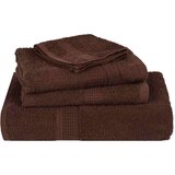  12-dijelni set ručnika smeđi 360 gsm 100 % pamuk | shoptok.hr