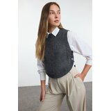 TRENDYOLMILLA ženski duks Twoaw25Sv00013, Antracit-Siva | Eponuda.com