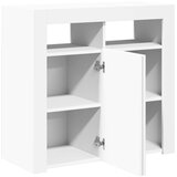  Komoda s LED svjetlima bijela 80 x 35 x 75 cm | shoptok.hr