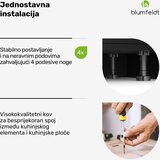 Blumfeldt WoodVista skladišni ormarić | Stabilna MDF radna ploča | Održivi materijali | Jednostavna montaža | shoptok.hr
