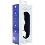 Clarity Utopian Mystique - analni dildo od rebrastog stakla (prozirno) | shoptok.hr