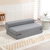 Sklopiva fotelja s funkcijom ležaja krevet za goste sklopiva do 250 kg 138x80x50 cm siva | shoptok.hr