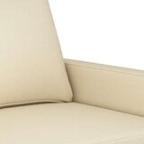  Sedežna garnitura 3-delna z blazinami krem blago, (20925880) | Shoptok.si
