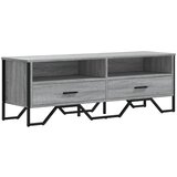 Maison Chic TV omarica - TV enota - Televizijska omarica siva sonoma 122x34x41 cm iverna plošča, (21699309) Cene