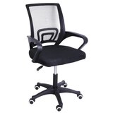 Biro time chaise radna stolica crna 61x51x(81-94)cm ( 492300 ) Cene