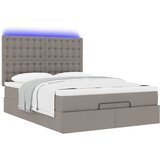  Otomanski krevet s madracem i LED diodama tupe 140x190 cm | shoptok.hr