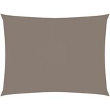 vidaXL Senčno jadro oksford blago pravokotno 2x3 m taupe Cene