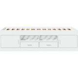  Dnevni krevet s ladicama bijeli 90 x 200 cm konstruirano drvo | shoptok.hr