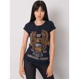 ex moda T-shirt EM-TS-ES-21-533.16-navy blue | Shoptok.si