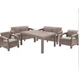 Curver Baštenska garnitura Corfu fiesta set kapućino-pesak | ePonuda.com