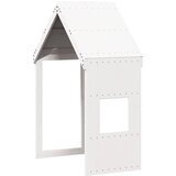 Krov za dječji krevet bijeli 55x84x132 cm masivna borovina | shoptok.hr