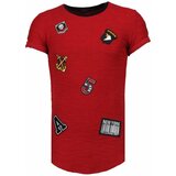Justing Majice s kratkimi rokavi 31880669 Rdeča | Shoptok.si