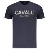 Cavalli Class Muška Majica Kratkih Rukava Plava Cijene