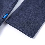  Dječja majica dugih rukava tamnoplava prošarana 116 | shoptok.hr