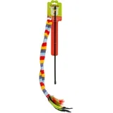 Igračka za mačke štap sa plišanom gusenicom 46cm G-MIX263