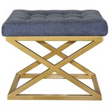 Atelier Del Sofa Capraz - Gold GoldBlue Pouffe | Eponuda.ba
