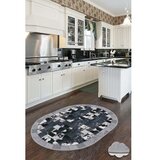 Conceptum Hypnose tepih Hmnt910, ovalni, 100 x 150 cm, siva | Eponuda.ba