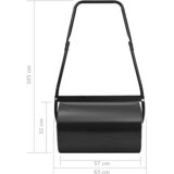  Valjak za travnjak crni 63 cm 50 L | shoptok.hr