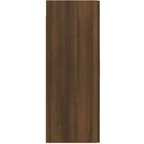 Viseći zidni ormarić boja smeđeg hrasta 69 5 x 34 x 90 cm | shoptok.hr