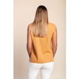 Fenzy Top Brez Rokavov, Gorčična | Shoptok.si