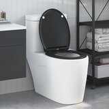  WC daska Crna 47 x 37,5 x 3,8 cm Duroplast | shoptok.hr