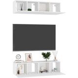 TV ormarići 4 kom bijeli 60 x 30 x 30 cm od iverice | shoptok.hr