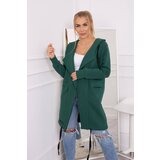 Kesi Insulated raincoat with hood dark green | shoptok.hr