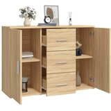  Komoda boja hrasta sonome 91x29,5x65 cm konstruirano drvo | shoptok.hr