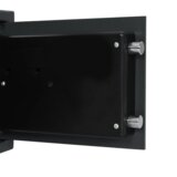vidaXL elektronski Digitalni Sef s Otiskom Prsta 25x35x25 cm Čelik | shoptok.hr