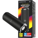Borofone Zvučnik bežični, Bluetooth, 1200 mAh, 3 h, crna – BR1 Beyond Black | Eponuda.ba