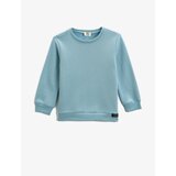 Koton Sweatshirt - Blue - Relaxed Cene