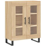  Visoka komoda hrasta sonome 69,5x34x180cm od konstruiranog drva | shoptok.hr
