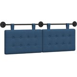  Držeće uzglavlje Zidne Plava 130 x 55 x 5 cm tkanina - Plava 120 cm bez LED | shoptok.hr